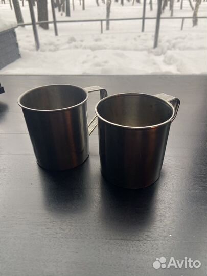Кружка алюминиевая 2шт