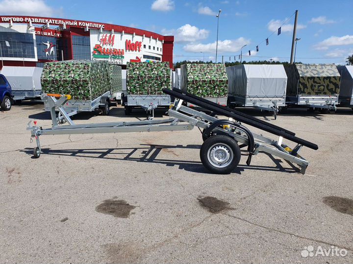 Прицеп лодочный самосвальный до 4.8