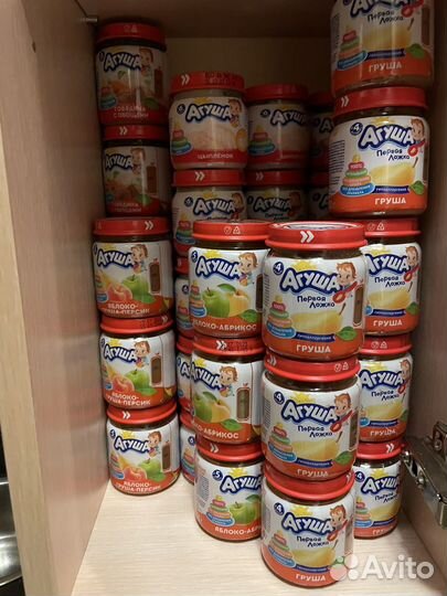 Фруктовое пюре агуша