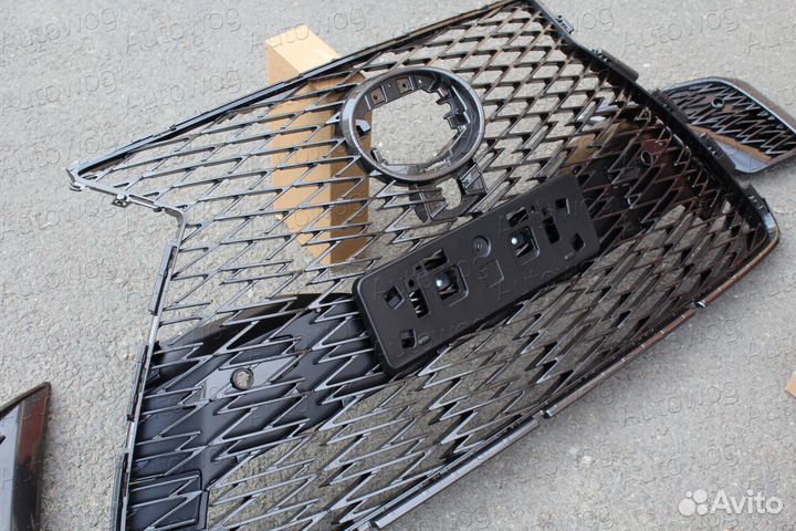 Губа передняя с решеткой NX 200 / NX 300H / NX 200