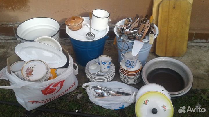 Посуда разная