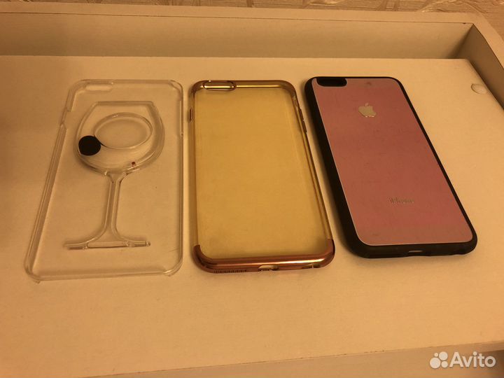 Стекло на iPhone 8 plus и чехлы на iPhone 6 plus