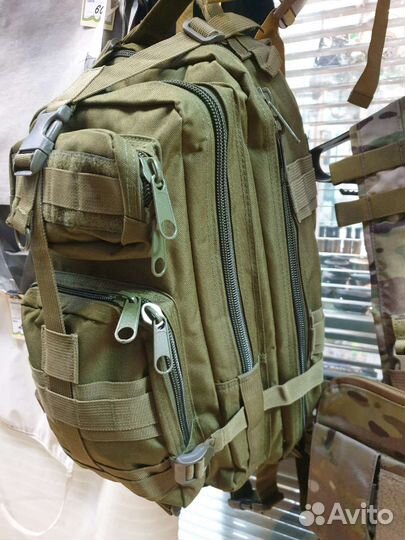 Тактический армейский военный штурмовой рюкзак
