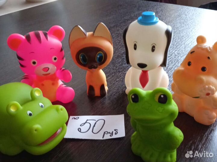 Резиновые игрушки СССР