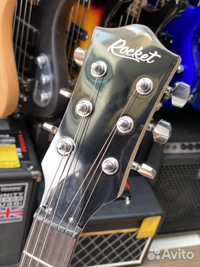 Электрогитара Les Paul Rocket LP-2 Цвет Чёрный