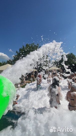 Пенное шоу, пенная дискотека, праздник, выпускной