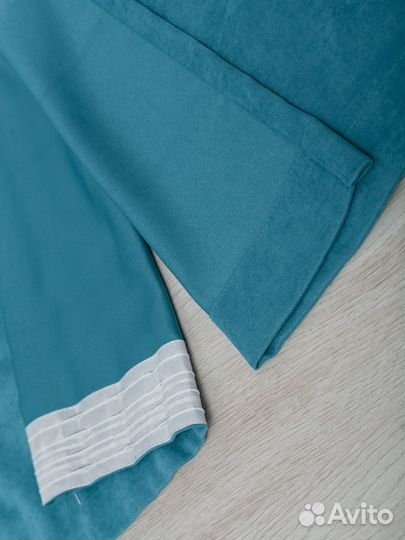 Новые шторы из велюр-канваса 250 на 260