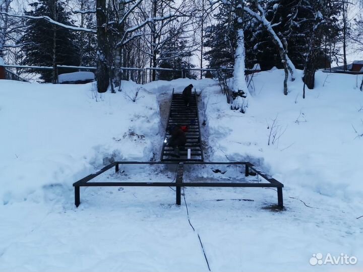 Винтовые сваи под ключ с установкой