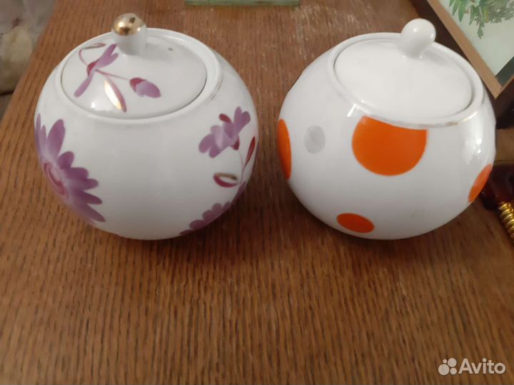 Посуда,Сахарница чайник СССР винтаж