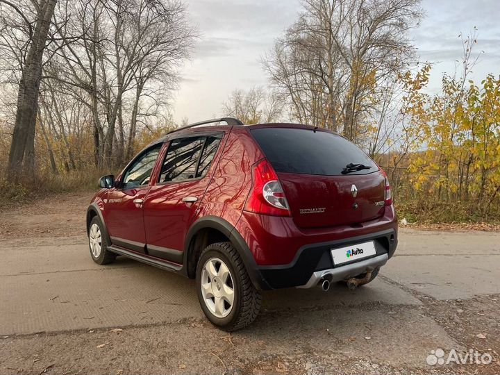 Renault Sandero Stepway 1.6 МТ, 2011, 202 000 км