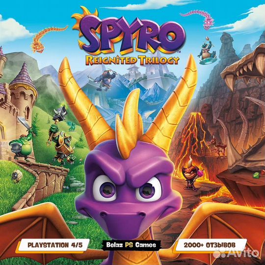 Spyro Reignited Trilogy Ps4 & Ps5