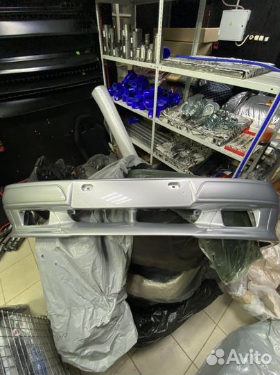 Бампер передний ваз 2114 люкс в цвет