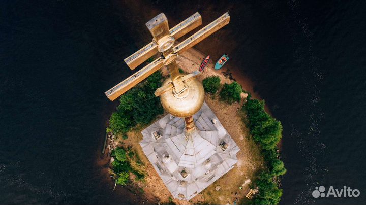 Аэросъемка фото-видео 4К, панорама 360