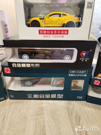 Металлические машинки Новые ассортимент