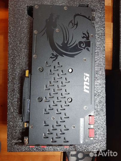 Видеокарта MSI gtx1080