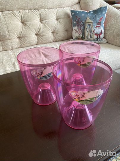 Кашпо для цветов, набор из 7 шт