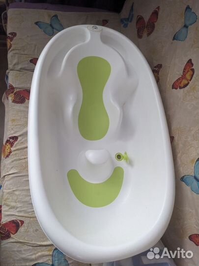 Ванночка для купания с горкой