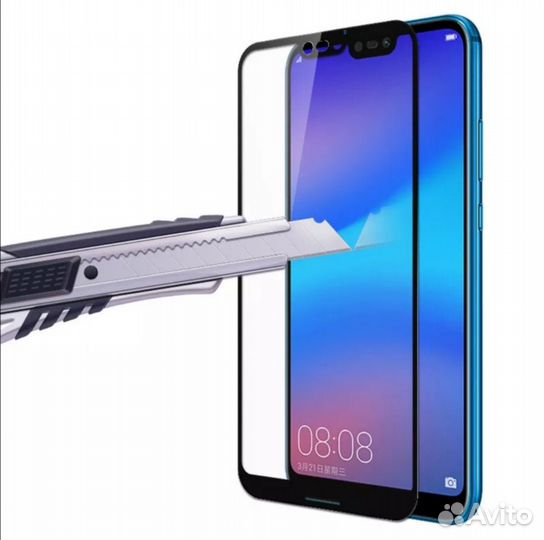 Защитное стекло для huawei p20