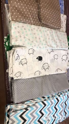 Отрез ткани поплин