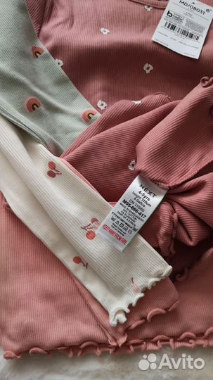 Набор 5 лонга на девочку 4-5 лет. Next