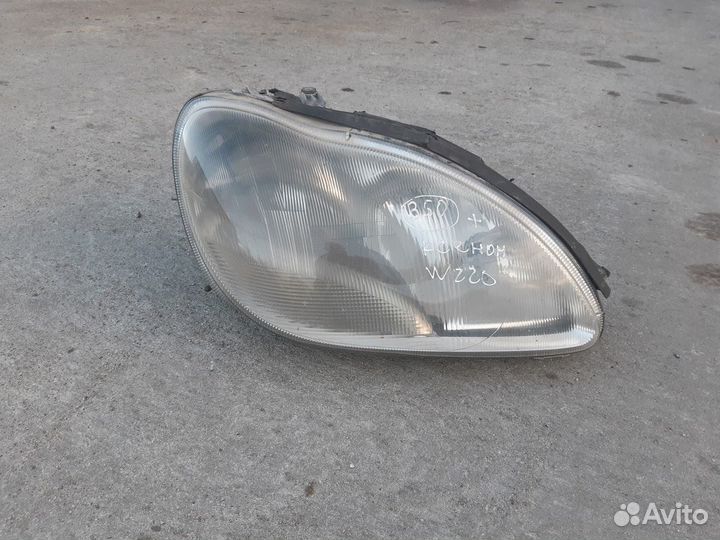 Фара правая mercedes-benz S W220