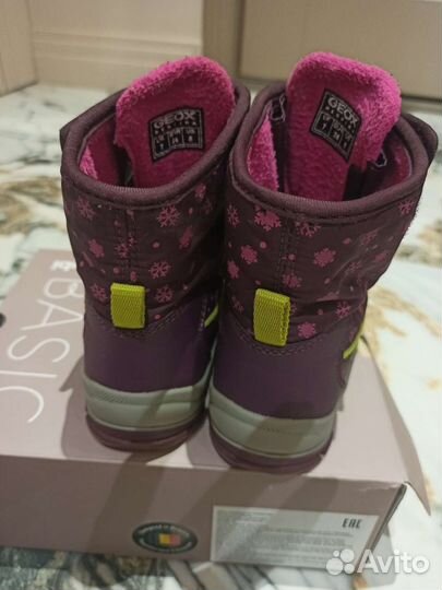 Зимние ботинки geox