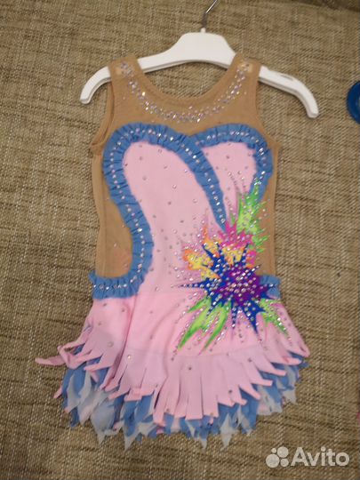 Купальник для художественной гимнастики 4-7 лет