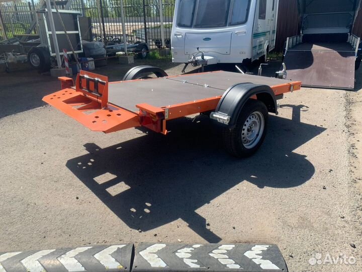 Танко Прицеп 2.4х1.3 складной с поворотной осью (о