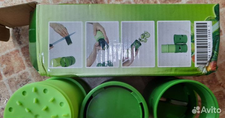 Терка (овощерезка) для овощей спиральная