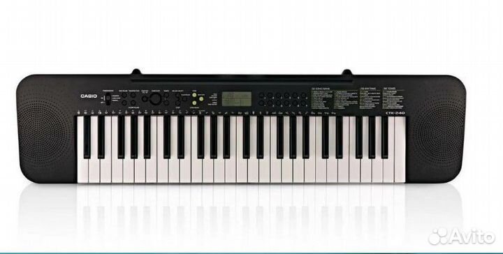 Синтезатор casio CTK-240 черный