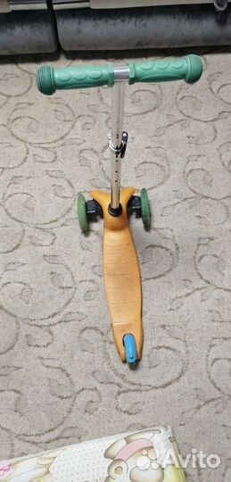 Самокат детский трехколесный бу
