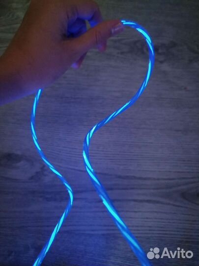 Кабель с подсветкой Type-c/USB