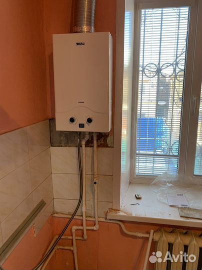 Ремонт и чистка газовых колонок, замена газовых пл