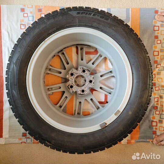 Зимний комплект колес R17 Mazda и Bridgestone