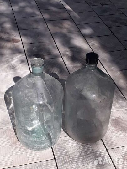 Стеклянная бутыль 20л