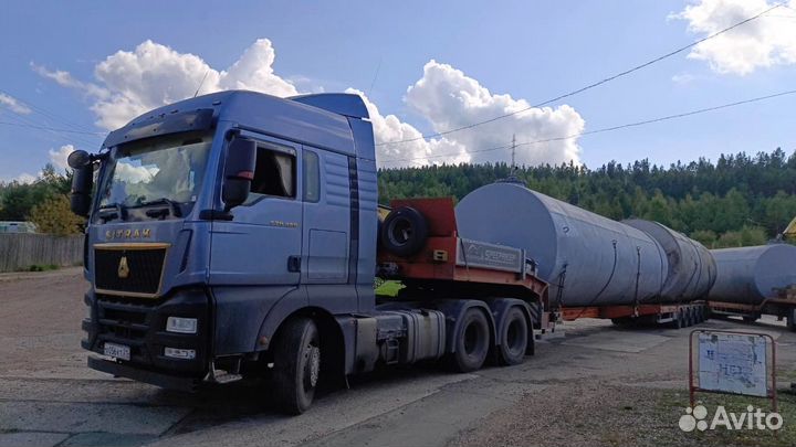 Грузоперевозки межгород тралом, услуги трала