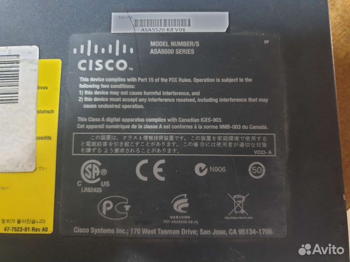 Межсетевой экран cisco asa5500