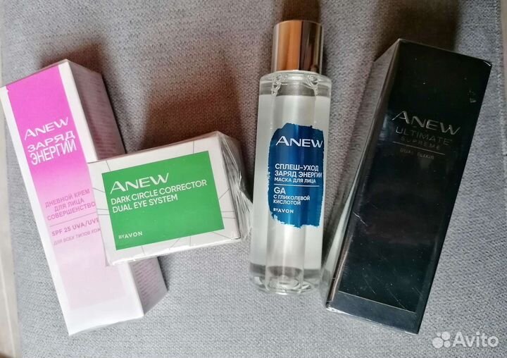 Средства по уходу за кожей лица anew Эйвон