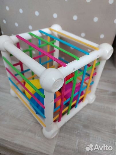 Развивающие игрушки сортер кубик