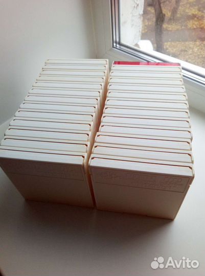 Бокс коробка для хранения магнитной ленты СССР