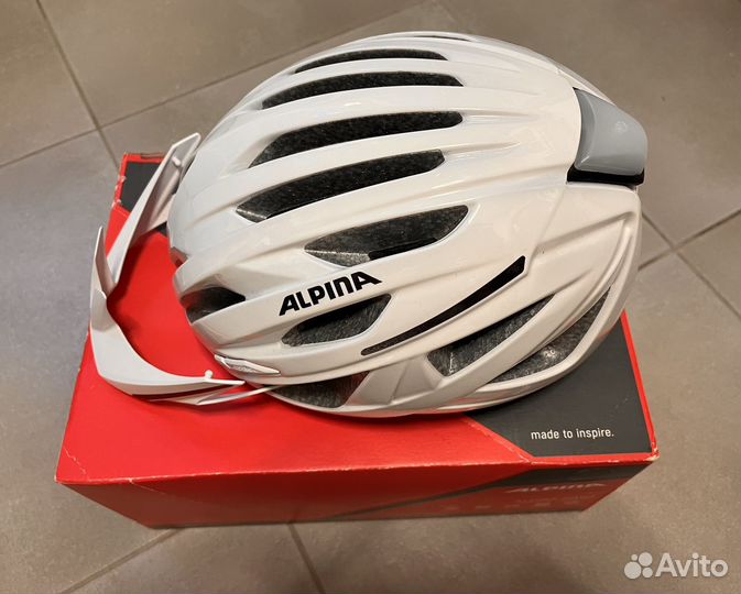 Велошлем alpina haga