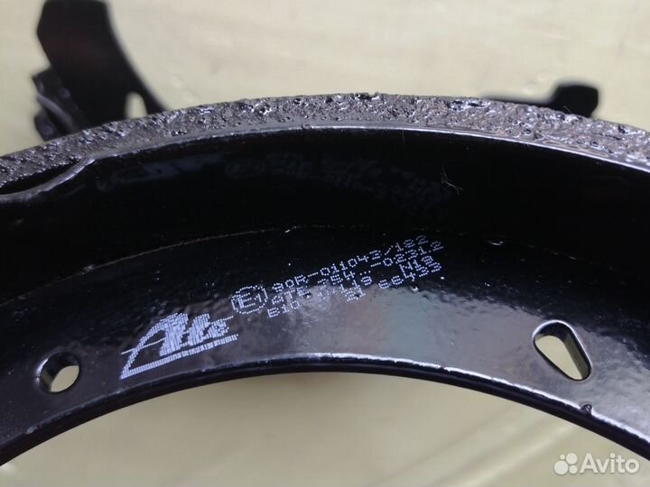 Тормозные колодки задние барабанные ATE для ваз