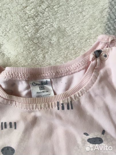 Вещи для девочки 68 74 пакетом