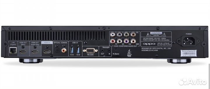 Oppo UDP 203 - 4K Ultra HD Blu-ray Disc Player