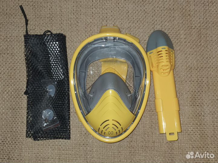 Маска для снорклинга для плавания speedy