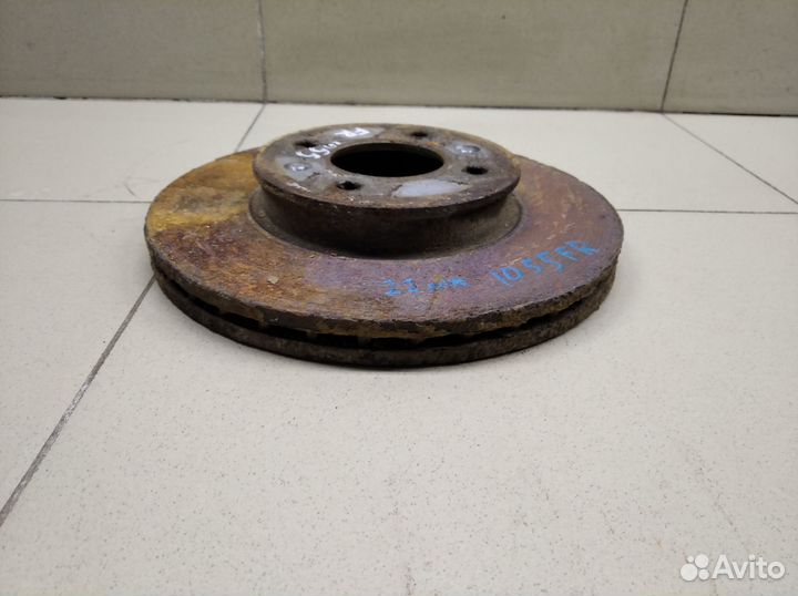 Диск тормозной передний вентилируемый RIO 2005-201