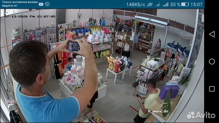 Видеонаблюдение в магазин