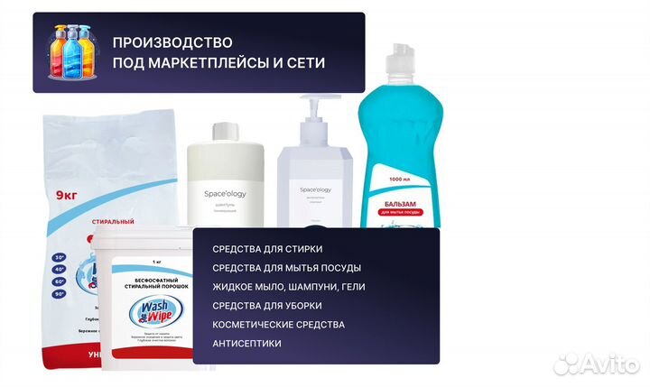 Контрактное производство бытовой химии