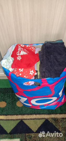 Вещи для девочки пакетами 80-86