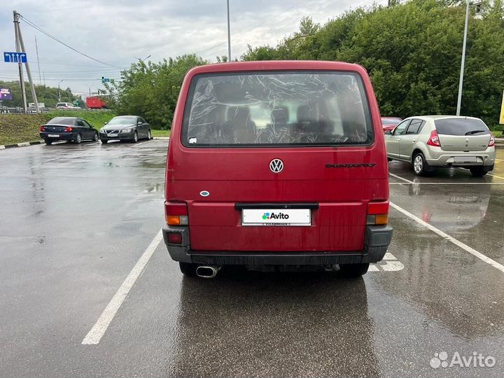 Volkswagen Transporter 1.9 МТ, 1991, 400 000 км